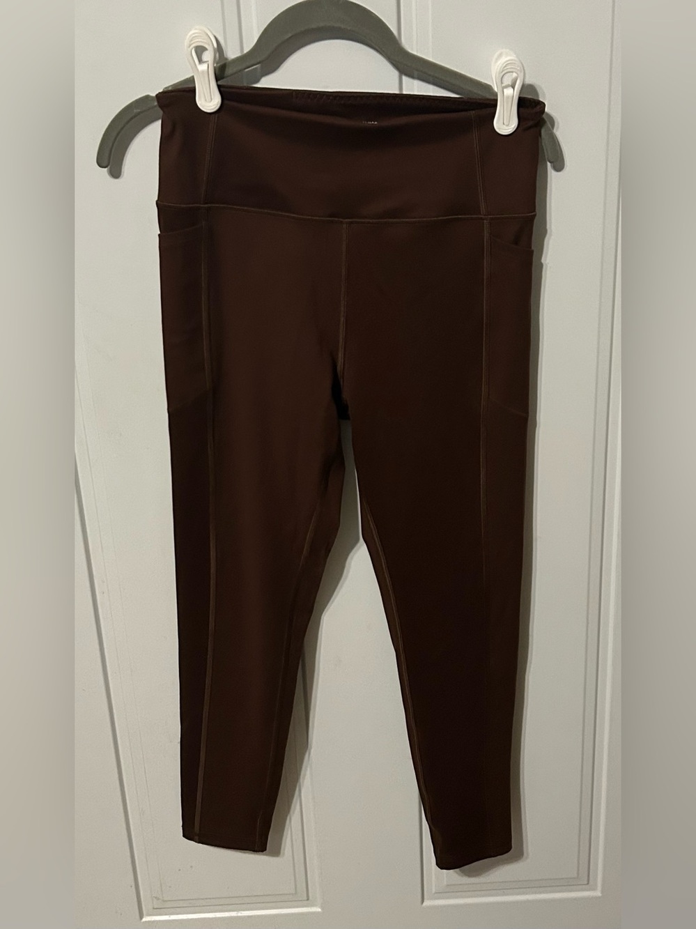 Victoria's Secret Girls' Brown High-Rise Active Leggings